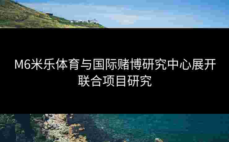 M6米乐体育与国际赌博研究中心展开联合项目研究