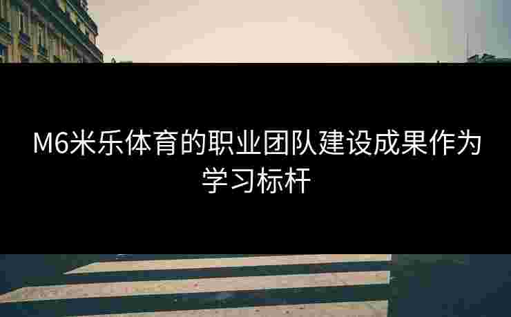 M6米乐体育的职业团队建设成果作为学习标杆 M6米乐体育的职业团队建设成果作为学习标杆