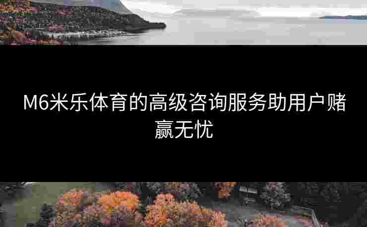 M6米乐体育的高级咨询服务助用户赌赢无忧